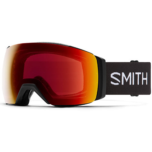 SMITH I/O MAG XL BLACK CHROMAPOP SUN RED + STORM YELLOW FLASH