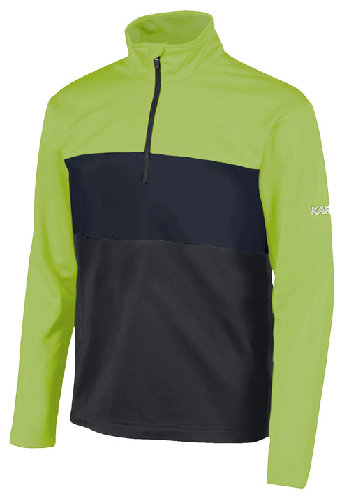 KARBON JNR ATOM T-NECK - KIWI/GREY