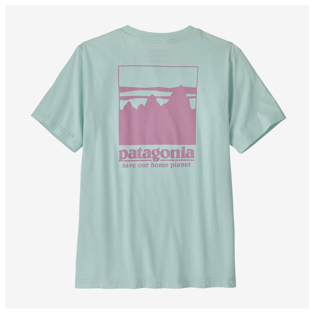 PATAGONIA KIDS GRAPHIC TEE ALPINE ICON WISPY
