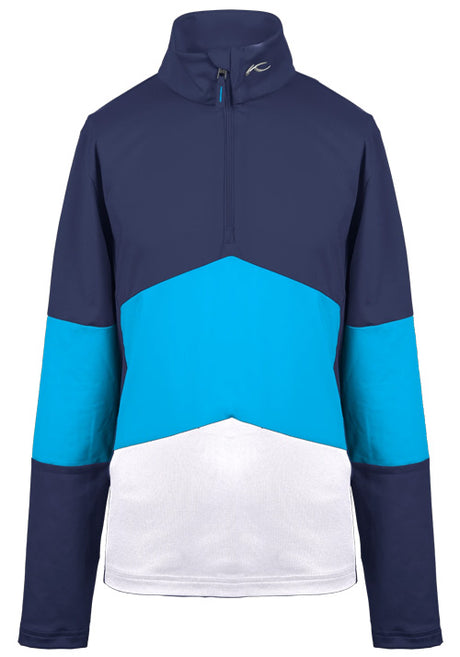 KJUS JNR JULIE MIDLAYER ATLANTA- BLUE-WHITE