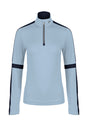 KJUS WS RACE MIDLAYER 1/2 ICYBLUE-DEEPSPACE