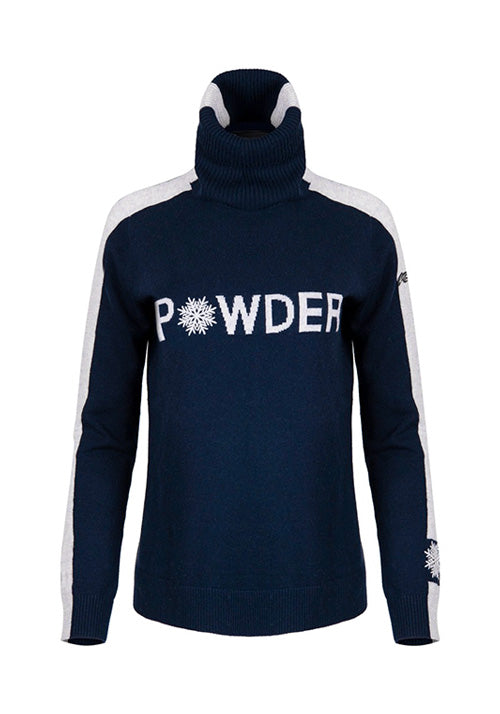 KJUS WS SNOW SWEATER POWDER -DEEP SPACE