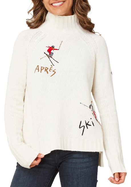 KRIMSON KLOVER JANICA SWEATER -SNOW