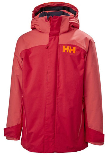 HELLY HANSEN JNR LEVEL JACKET RASPBERRY