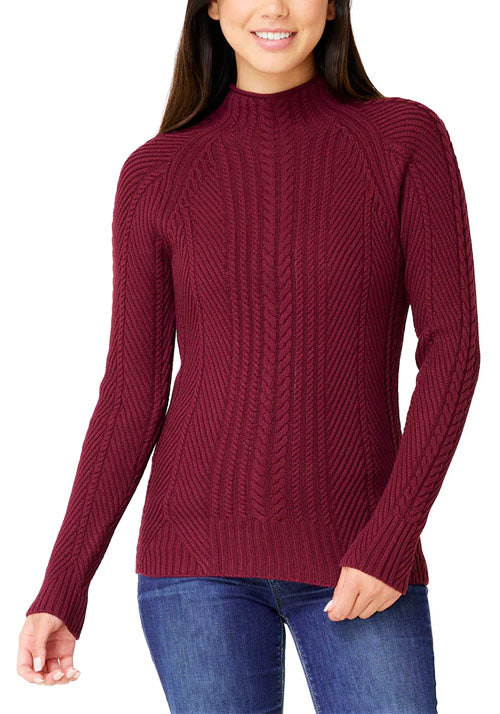KRIMSON KLOVER LYDIA SWEATER - BORDEAUX