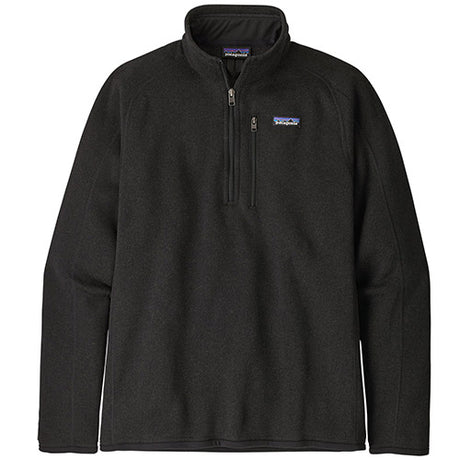 PATAGONIA MS BETTER SWEATER 1/4 ZIP BLK