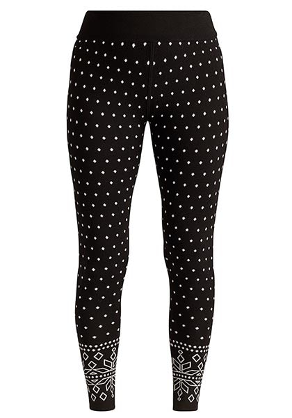 NILS MAJA LEGGING BLACK/WHITE