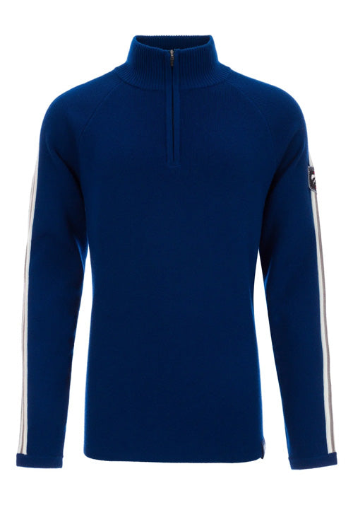 MEISTER MS CHASE RAGLAN SWEATER - NAVY/WHITE