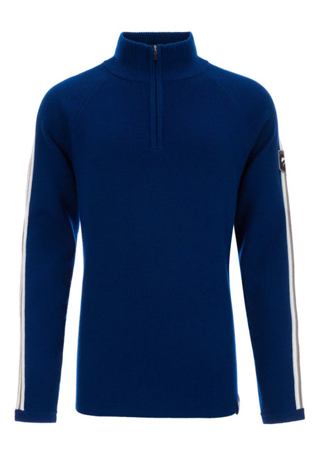 MEISTER MS CHASE RAGLAN SWEATER - NAVY/WHITE