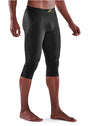 SKINS SERIES 3 MENS THERMAL 3/4 TIGHTS BLACK