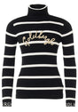 GOLDBERGH MIMI LONG SLEEVE STRIPE KNIT - BLUE