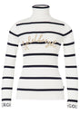 GOLDBERGH MIMI LONG SLEEVE STRIPE KNIT - CREAM