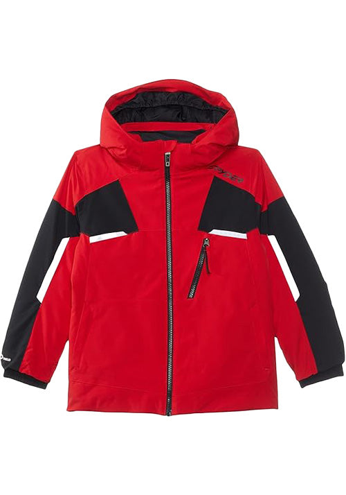 SPYDER MINI LEADER JACKET - RED
