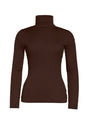 GOLDBERGH MIRA LONG SLEEVE KNIT - DARK BROWN
