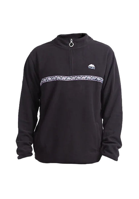 YUKI THREADS MS MOUNTAIN VIBES FLEECE - BLACK