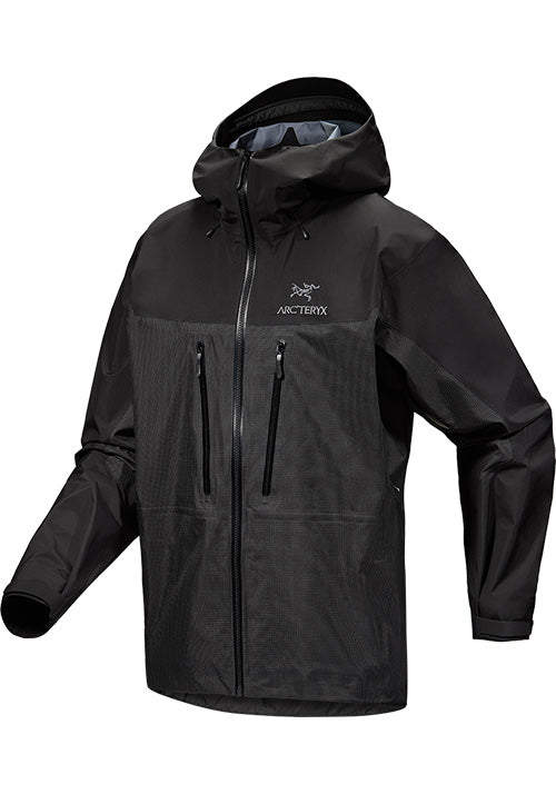 ARCTERYX MS ALPHA JACKET - BLACK