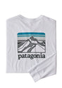 PATAGONIA MS LS LINE LOGO RIDGE TEE