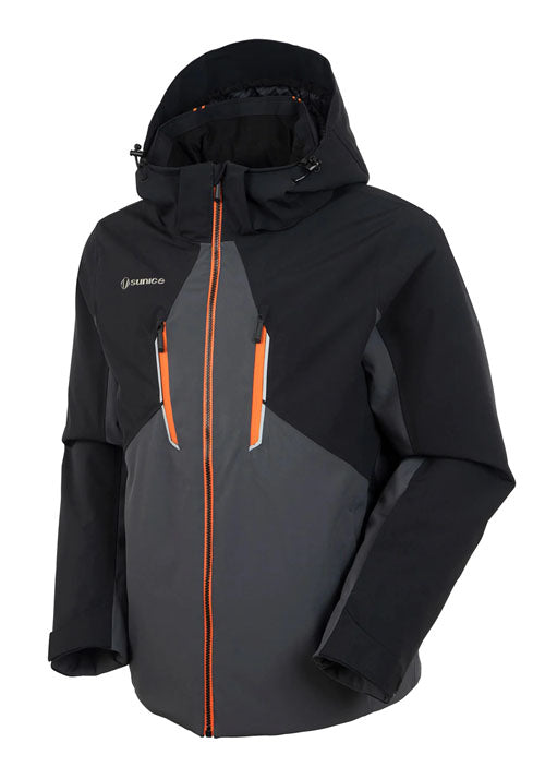 SUNICE MS MARC JACKET - BLACK/CHARCOAL