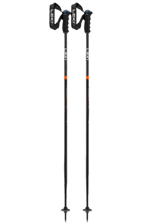 LEKI NEOLITE AIRFOIL POLE - BLK-RED