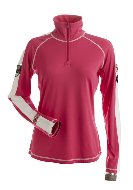 NILS GWEN T-NECK - HOT PINK