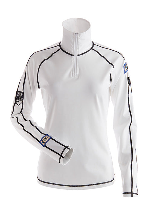 NILS GWEN T-NECK - WHITE