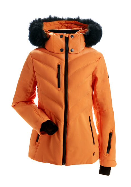 NILS WS SUNDANCE FAUX FUR JACKET - APRICOT