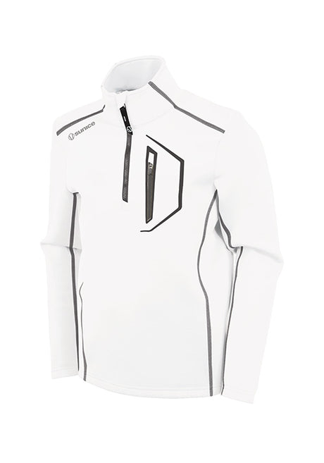 SUNICE NIXON BOYS PULLOVER - WHITE