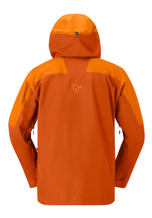 NORRONA MS LOFOTEN GTX SHELL JKT - GOLD FLAME