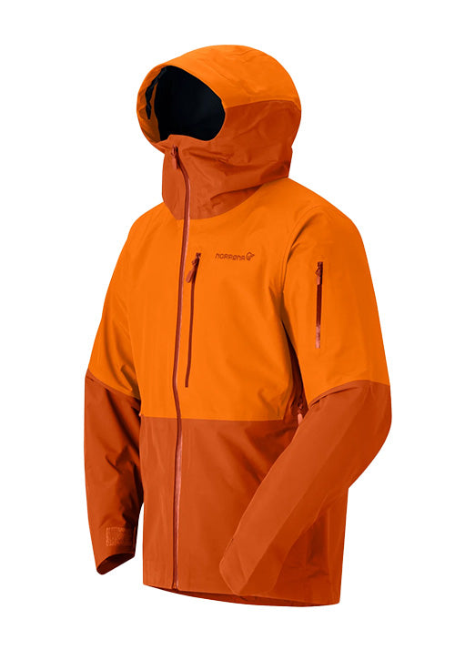NORRONA MS LOFOTEN GTX SHELL JKT - GOLD FLAME