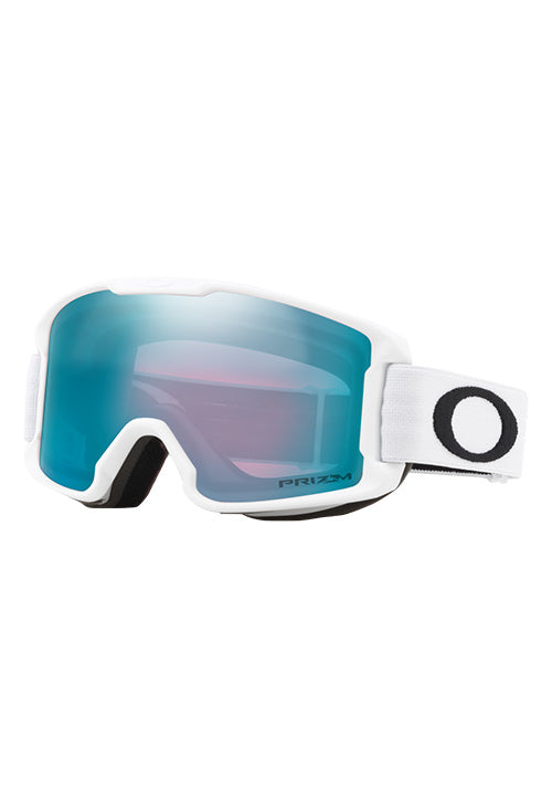 OAKLEY LINE MINER YOUTH S MATTE WHITE w PRIZM SAPPHIRE