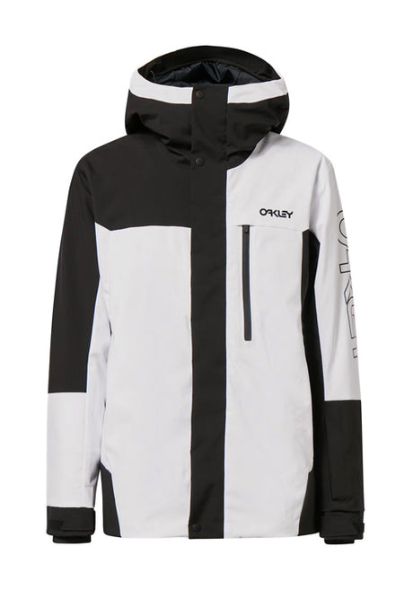 OAKLEY MS TNP TBT INSULATED JKT - BLACK / WHITE