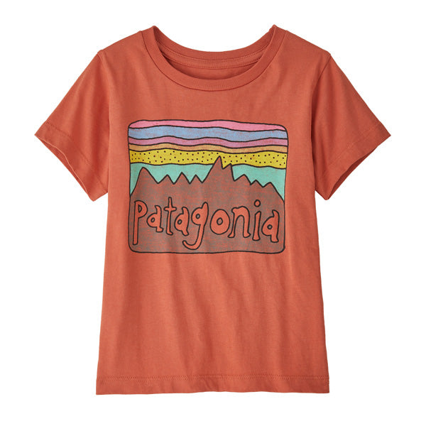 PATAGONIA BABY COTTON FITZROY TEE