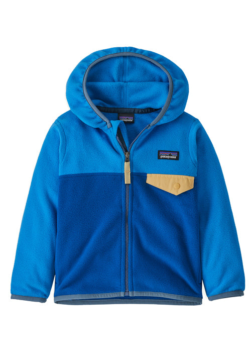 PATAGONIA BABY MICRO D SNAP-T JKT-ENDLESS BLUE/VESSEL
