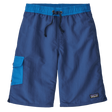 PATAGONIA BOYS BAGGIES BOARD SHORTS 9" SUPERIOR BLUE