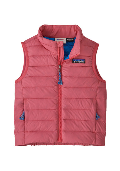 PATAGONIA BABY DOWN SWEATER VEST AFTERNOON PINK