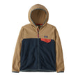 PATAGONIA KIDS MICRO D SNAP-T JKT GRAYLING BROWN