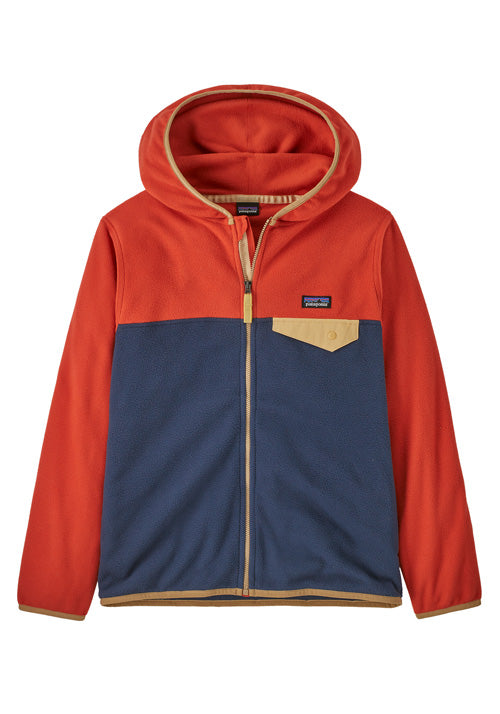 PATAGONIA KIDS MICRO D SNAP-T JKT NEW NAVY