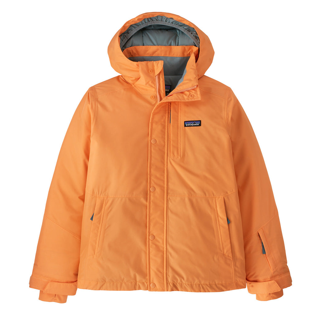 PATAGONIA KIDS POWDER TOWN JACKET - VIVID APRICOT
