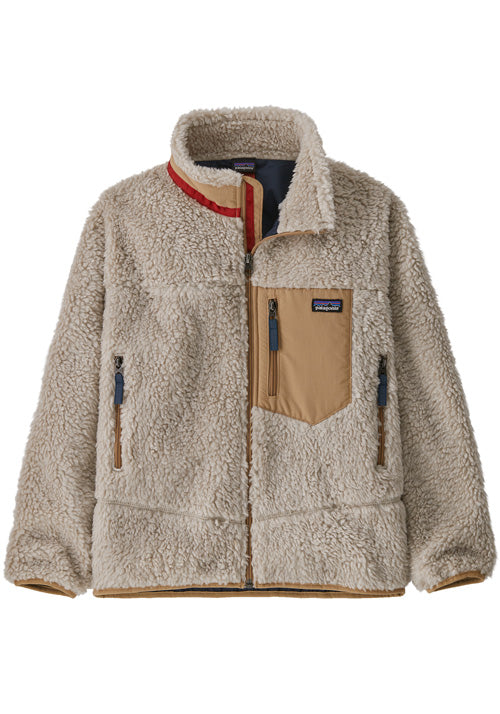 PATAGONIA KS RETRO X JACKET- NATURAL / GRAYLING BROWN