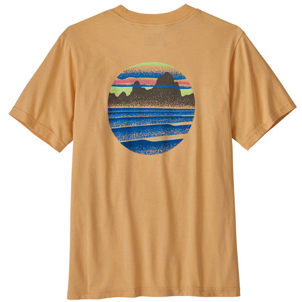 PATAGONIA KS SKYLINE TEE-SANDY MELON