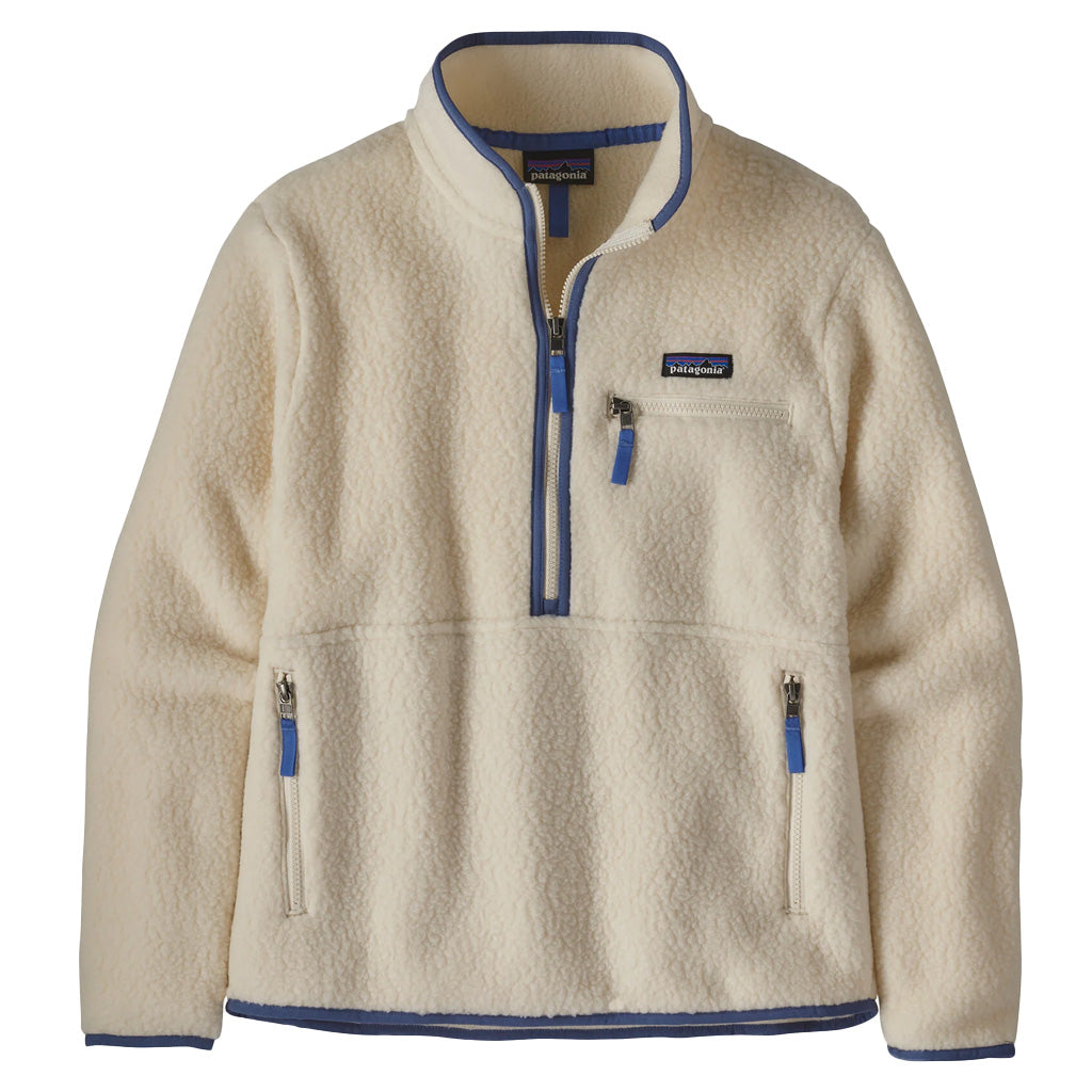 PATAGONIA WS RETRO PILE MARSUPIAL 1/2 ZIP - NATURAL