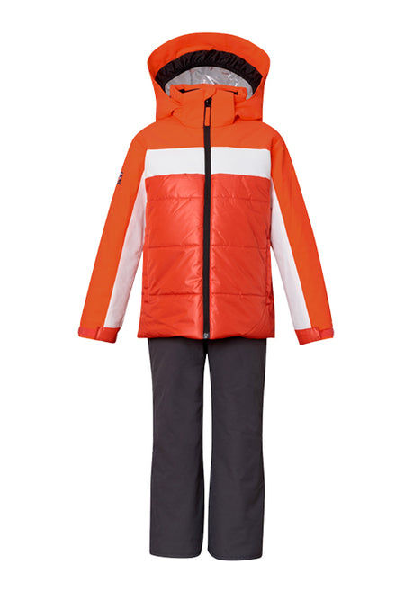 PHENIX WINTER TREASURE JR TWO PIECE SUIT - ORANGE