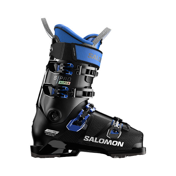 SALOMON S/PRO ALPHA 120 EL BLACK/RACE BLUE