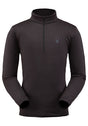 SPYDER PROSPECT ZIP T NECK BLACK