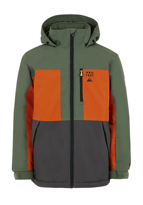 PROTEST BUZZERD JNR JACKET - THYME