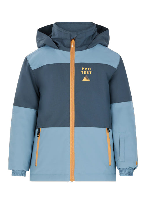 PROTEST JNR PATRICE TD JACKET - STEEL BLUE