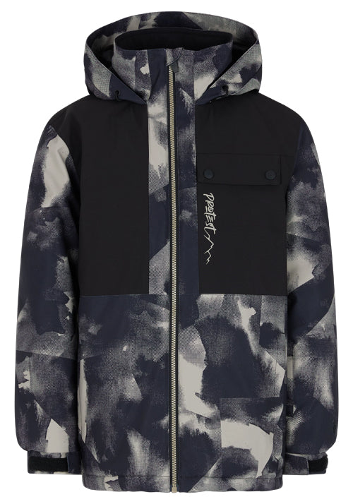 PROTEST JNR WOLVE JACKET - TRUE BLACK