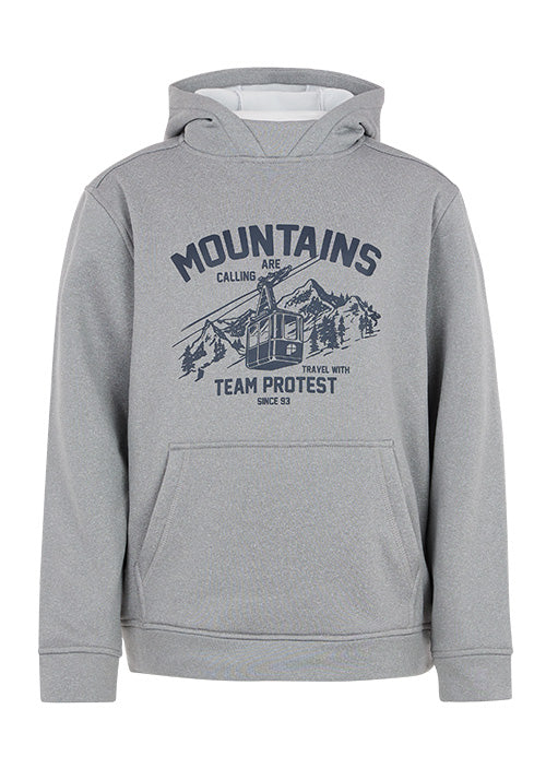 PROTEST KESTREL JNR HOODY - DARK GREY