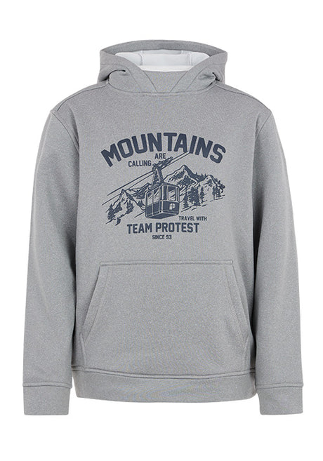 PROTEST KESTREL JNR HOODY - DARK GREY