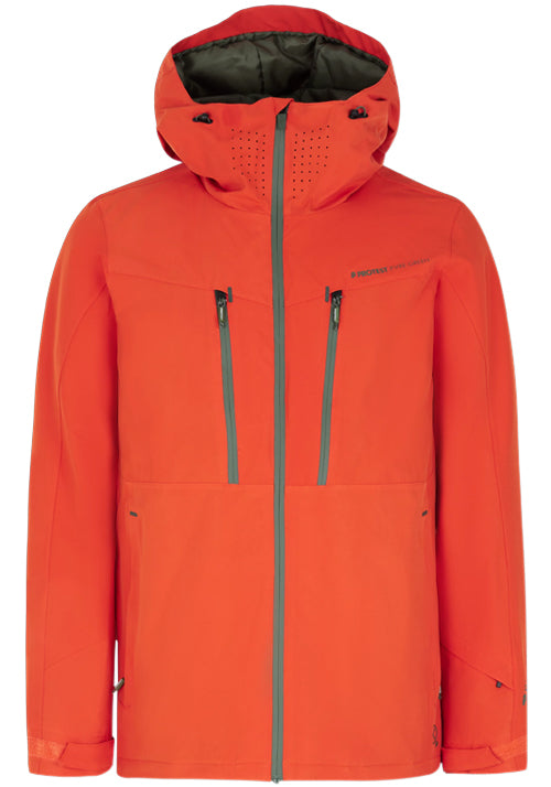 PROTEST MS TIMOTHY JACKET - BURNT ORANGE